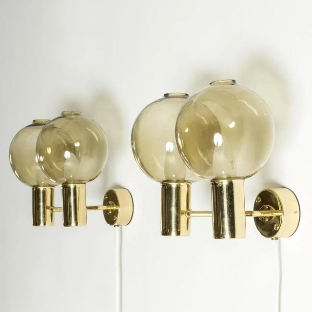 Mid-Century Modern Wall Lamps by Hans-Agne Jakobsson, Set of 2 For Sale - Image 3 of 8
