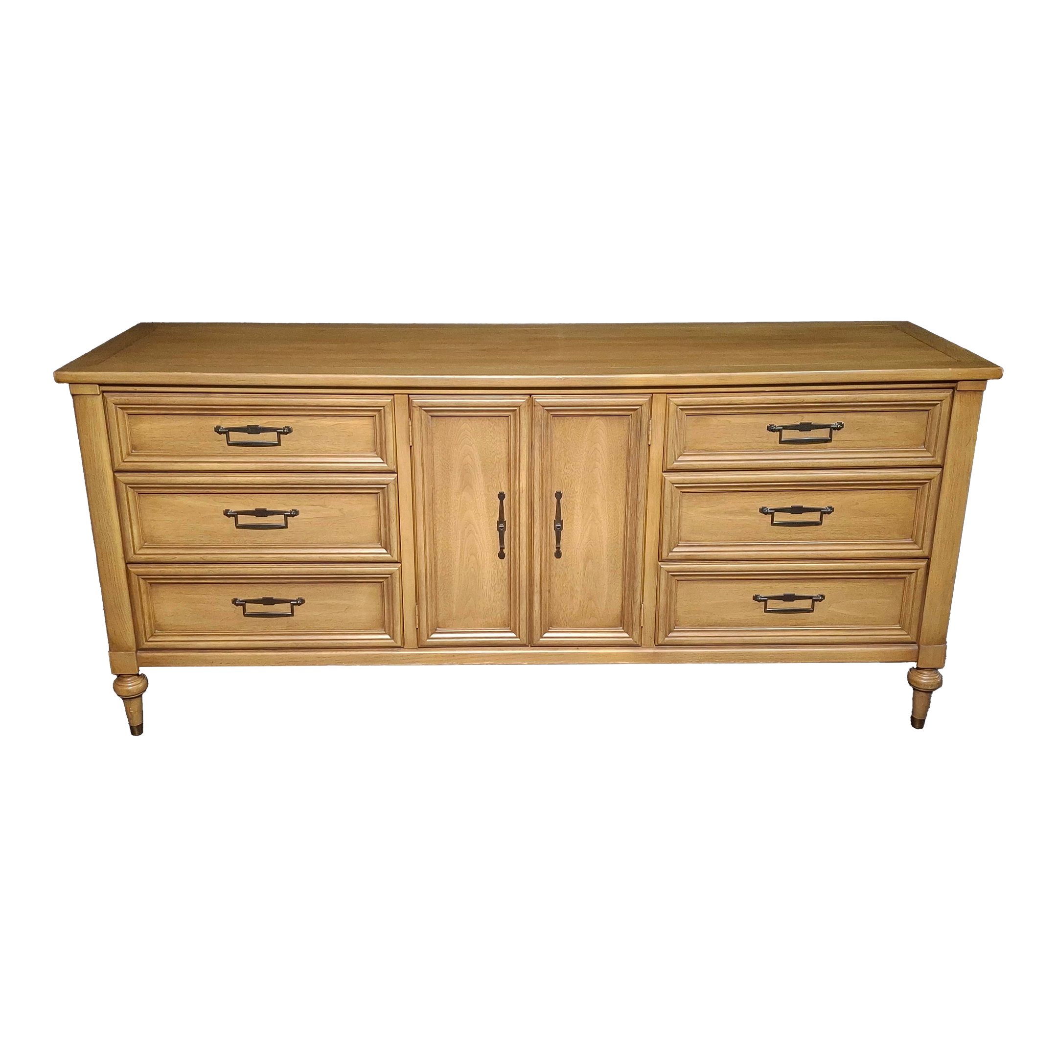 Mid 20th Century White Furniture Italian Tuscan Style Walnut Nine