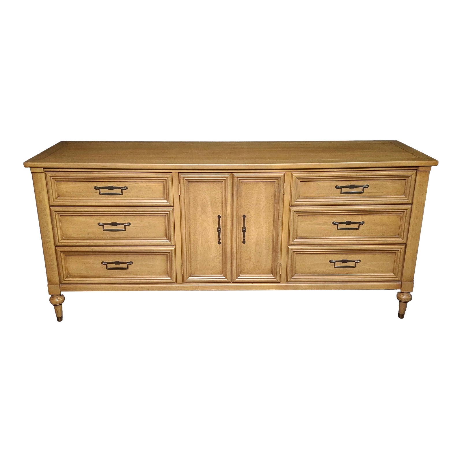 Mid 20th Century White Furniture Italian Tuscan Style Walnut Nine