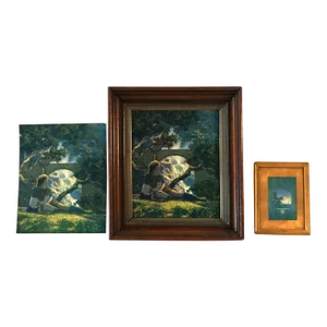 Three Art Deco Maxfield Parrish Prints Including “The Prince” C1920