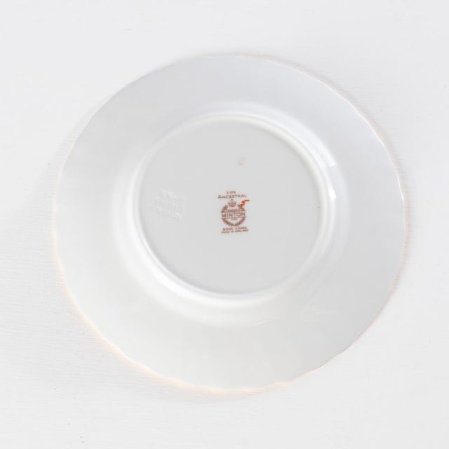Mid 20th Century Minton Ancestral Dinner Set With Cups and Saucers - 49pcs For Sale - Image 16 of 18