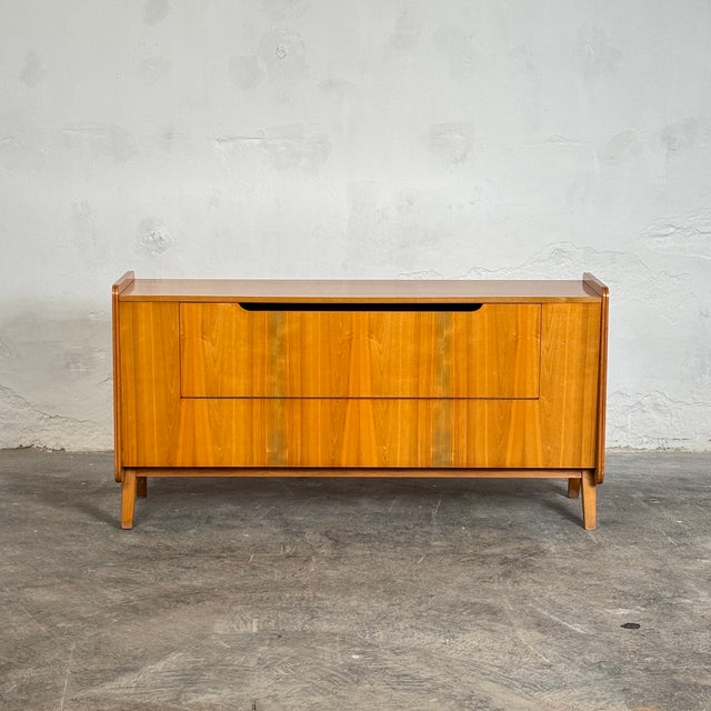 Original 1960s sideboard designed by františek jirák for tatra nábytok. Clean mid-century lines with practical storage,...