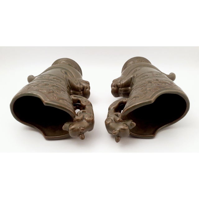 Green Song Chinese Long Quan Kiln Porcelain Wine Cups For Sale - Image 8 of 10