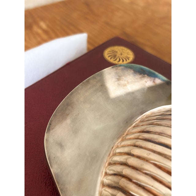 Mid 20th Century Mid 20th Century Rocco Silver-Plated Shell For Sale - Image 5 of 5