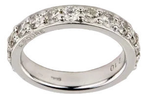 Gold Ring with Diamonds. Gassan., 2000s