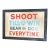 Original Hand-Painted "Shoot Till-U-Win" Carnival Sign For Sale
