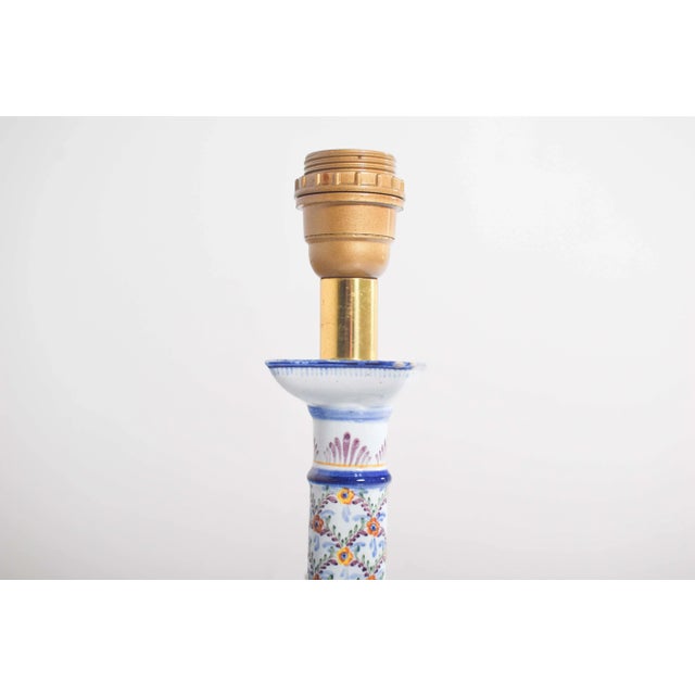 Table Lamp in Portuguese Ceramic from Candal, 1920 For Sale - Image 10 of 14