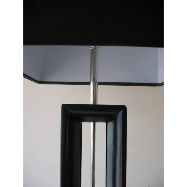 Mid-Century Modern Vintage Mid Century Modern Danish Wood and Quartz Table or Desk Lamp, 1960's For Sale - Image 3 of 7