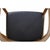 Wood JH503 The Chair in Oak and Black Leather by Hans Wegner, 1960s For Sale - Image 7 of 18