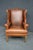 Ethan Allen Leather Wingback Chair For Sale In Philadelphia - Image 6 of 12