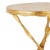 2020s Edgar Gold Leaf Drinks Table For Sale - Image 5 of 6