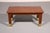 Great Harrison Van-Horn Brass and Raffia Hollywood Regency coffee table in excellent condition. The table feels lovely and...