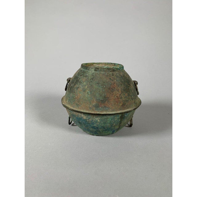 15th Century & Earlier Bronze Offering Steamer, Han Dynasty, 206 BC-220 AD, Chinese Archaeology For Sale - Image 5 of 12