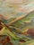 Brown Contemporary 'Off the Beaten Track' Original Abstract Landscape Acrylic Painting by British Artist Frances Daws, Framed For Sale - Image 8 of 10