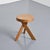 1980s Vintage Elm S31 Stool by Pierre Chapo, 1980 For Sale - Image 5 of 12