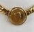 Miriam Haskell Miriam Haskell Gold-Tone Adjustable Curb-Link Chain and Coin Medallion For Sale - Image 4 of 11