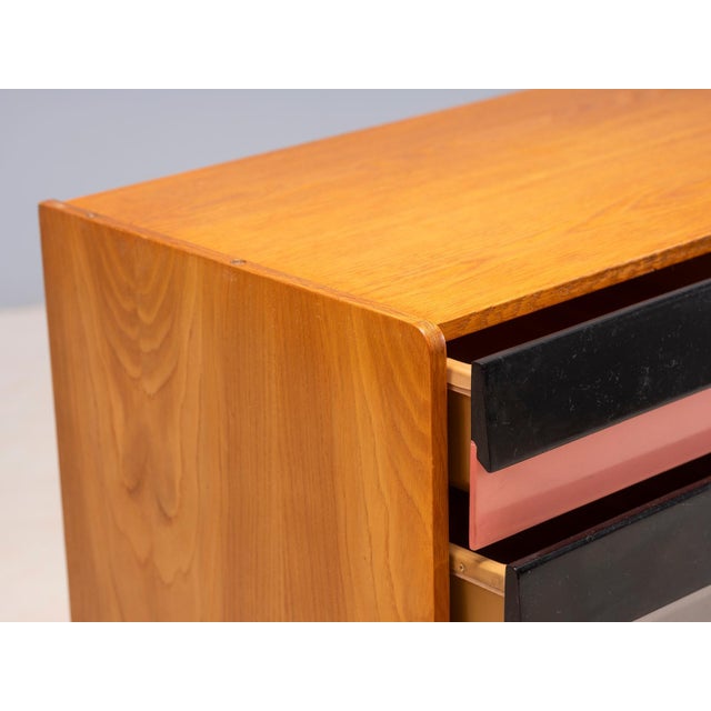 Vintage Czech Chest of Drawers U-453 attributed to Jiří Jiroutek for Interiér Praha, 1960s For Sale - Image 6 of 9