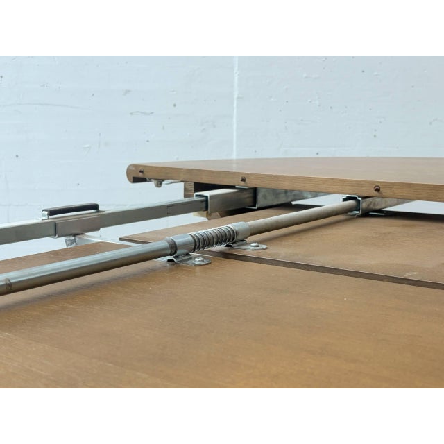 Extendable Dining Table from Dietiker, Switzerland, 1970s For Sale - Image 3 of 15