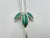 1980s Emilia Castillo Parrot Candle Snuffer With Malachite Inlay, Taxco Mexican Modern For Sale - Image 11 of 17