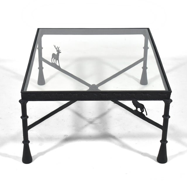 Metal Tom Corbin Bronze Coffee Table in the Manner of Giacometti For Sale - Image 7 of 12