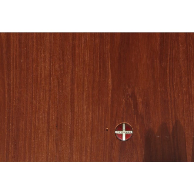 1970s Poul Jensen for Selig Square Teak Coffee Table For Sale In Tampa - Image 6 of 6