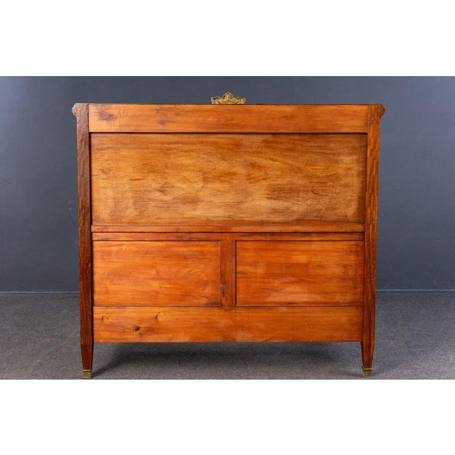 Art Nouveau Double Bed in Mahogany For Sale - Image 13 of 16