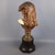 Carl Dorn, Bust of Girl with Veil, Patinated Metal, 1884 For Sale - Image 4 of 18
