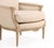 1930s Pair of French Painted Louis XVI Style Bergère Armchairs With Oval Backs For Sale In New York - Image 6 of 6
