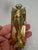 Late 20th Century Vintage Hollywood Regency Solid Brass Koi Fish Hardware Cabinetry Knobs Hardware/Pulls, Set of 3 For Sale - Image 5 of 12