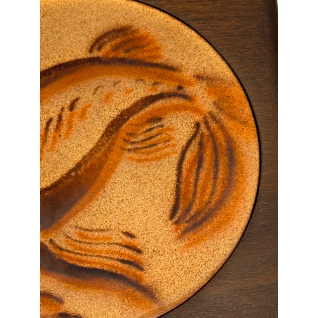 Mid-Century Modern Vintage Annemarie Davidson Siara Madre, California “Jewel” Series Enamel Koi Box For Sale - Image 3 of 9