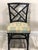 Wood Mid 20th Century Ficks Reed Attributed Black Lacquered Bamboo Dining Chairs - Set of 6 For Sale - Image 7 of 11