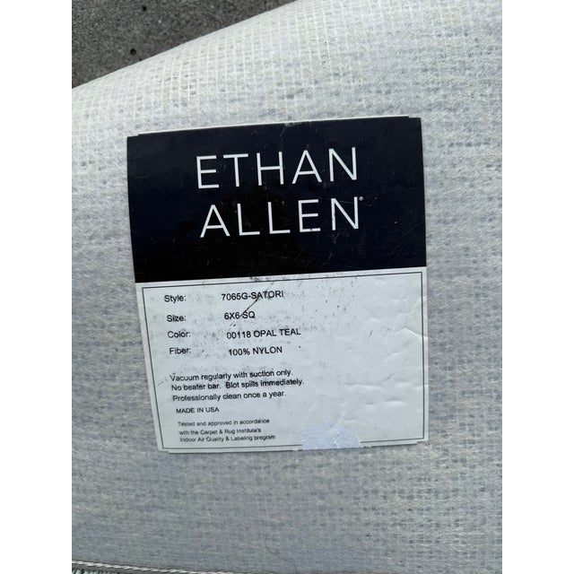 Ethan Allen 6ft X 6ft Ethan Allen Satori Area Rug For Sale - Image 4 of 11