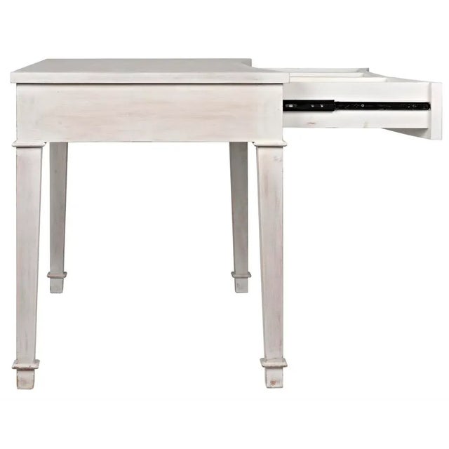NOIR Curba Desk, White For Sale - Image 9 of 12