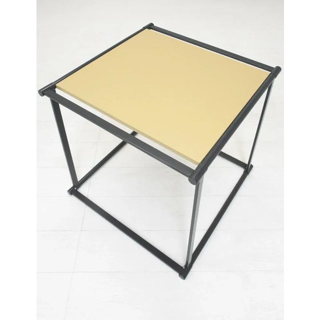 Cubic FM60 Chairs & Table by Radboud van Beekum for Pastoe, 1980s, Set of 3 For Sale - Image 9 of 12