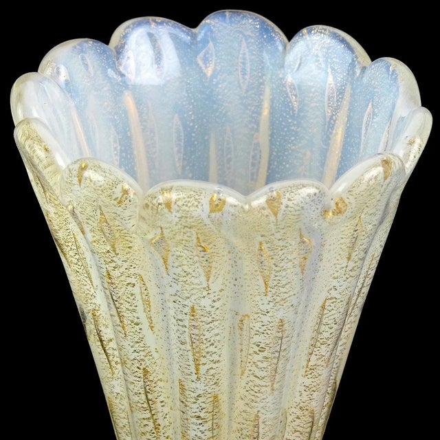 Barovier & Toso バロヴィエール&トーゾ フラワーベース　金箔 Barovier & Toso バロヴィエール&トーゾ フラワーベース 金箔