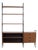 Modular Wall-Mounted Shelf in Teak and Metal, 1960s. For Sale