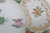Schumann Bavaria Empress Dresden Flowers White Porcelain Plates 2pc Pair #5139b For Sale In Miami - Image 6 of 10