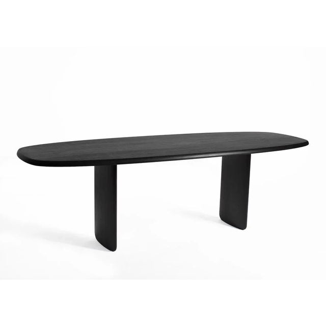 Brown Oval Coco De Mer Table by Jesse Sanderson For Sale - Image 8 of 10