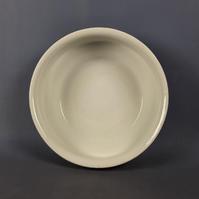 Antique Iridescent Ceramic Bowl with Romanesque Figures, Former Czechoslovakia, Early 1900s For Sale - Image 6 of 14