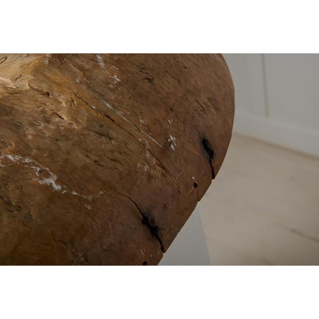 Large Northern Swedish Wooden Bowl in Birch Root, Mid-1700s For Sale - Image 10 of 11