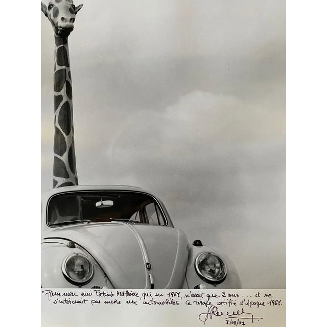 Jean-Pierre Ronzel Mythical "original Volkswagen beetle print" 1961 For Sale - Image 3 of 6