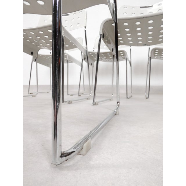 Omstak Chairs by Rodney Kinsman for Bieffeplast, 1980s, Set of 6 For Sale - Image 18 of 18