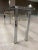 Mastercraft Mastercraft Chrome Console Sofa Table For Sale - Image 4 of 13