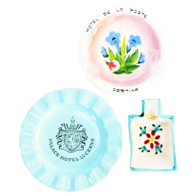 Ceramic Swiss & Italian Souvenir Pottery Collection For Sale - Image 7 of 7