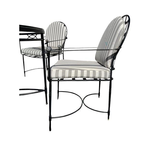 Early 21st Century Janus Et Cie 'Amalfi' Patio Set, 7pcs For Sale - Image 5 of 11