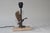 Beige Duck Table Lamp in Bronze-Toned Metal on Travertine Base, 1970s For Sale - Image 8 of 9