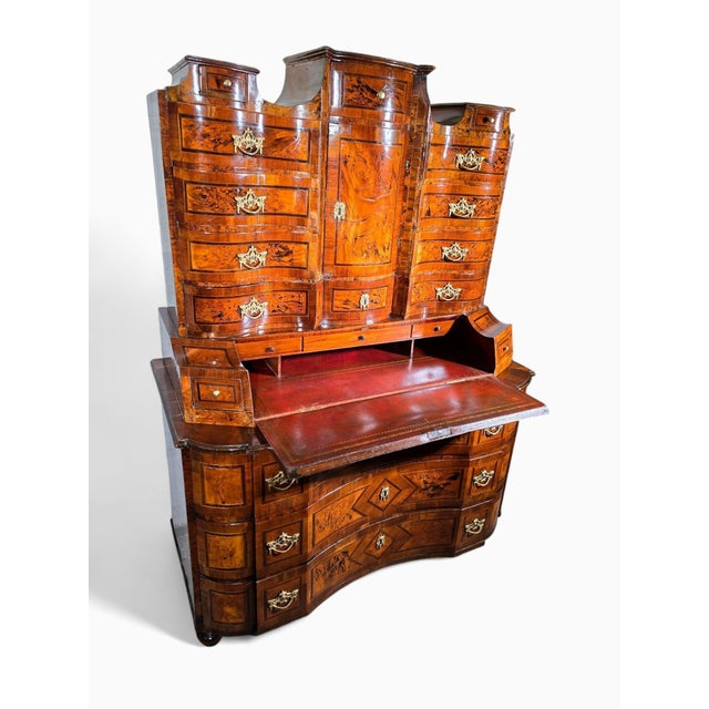 18th Century German Baroque Cabinet, 1730 For Sale - Image 4 of 18