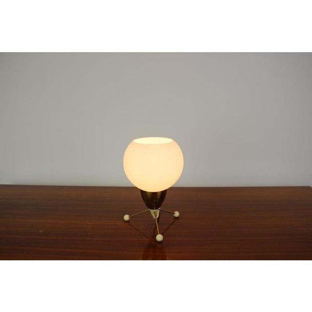 Mid-Century Table Lamp, Czechoslovakia, 1960s For Sale - Image 6 of 12