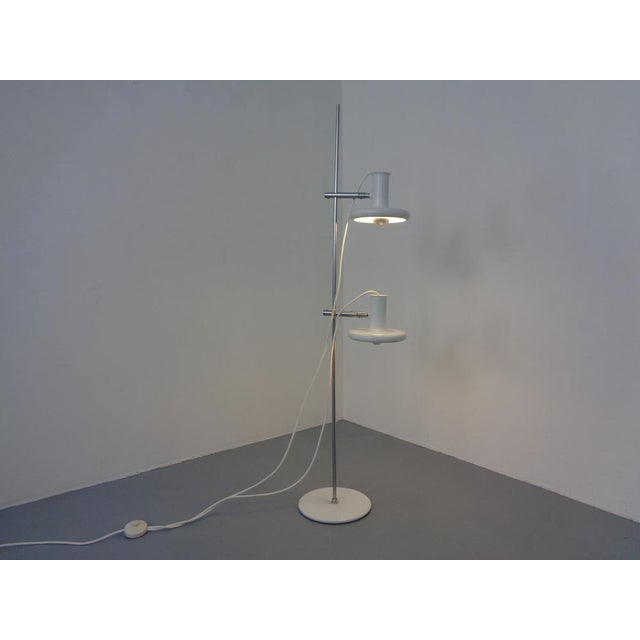 Metal Adjustable Optima Floor Lamp by Hans Due for Fog & Mørup, 1970s For Sale - Image 7 of 18