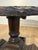Dos Gallos, Inc. Antique Rustic Wagon Wheel & Custom Cedro Wood Base For Sale In Phoenix - Image 6 of 7
